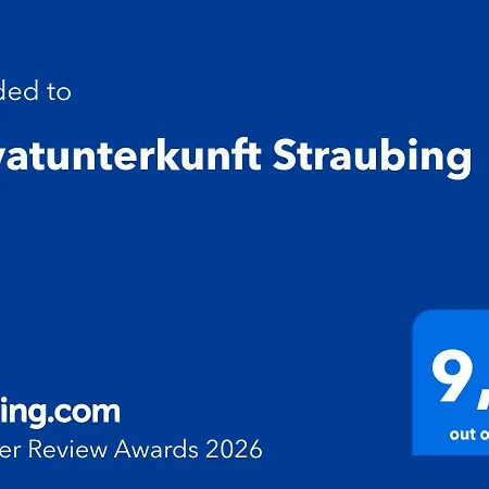 Privatunterkunft Straubing 公寓 *